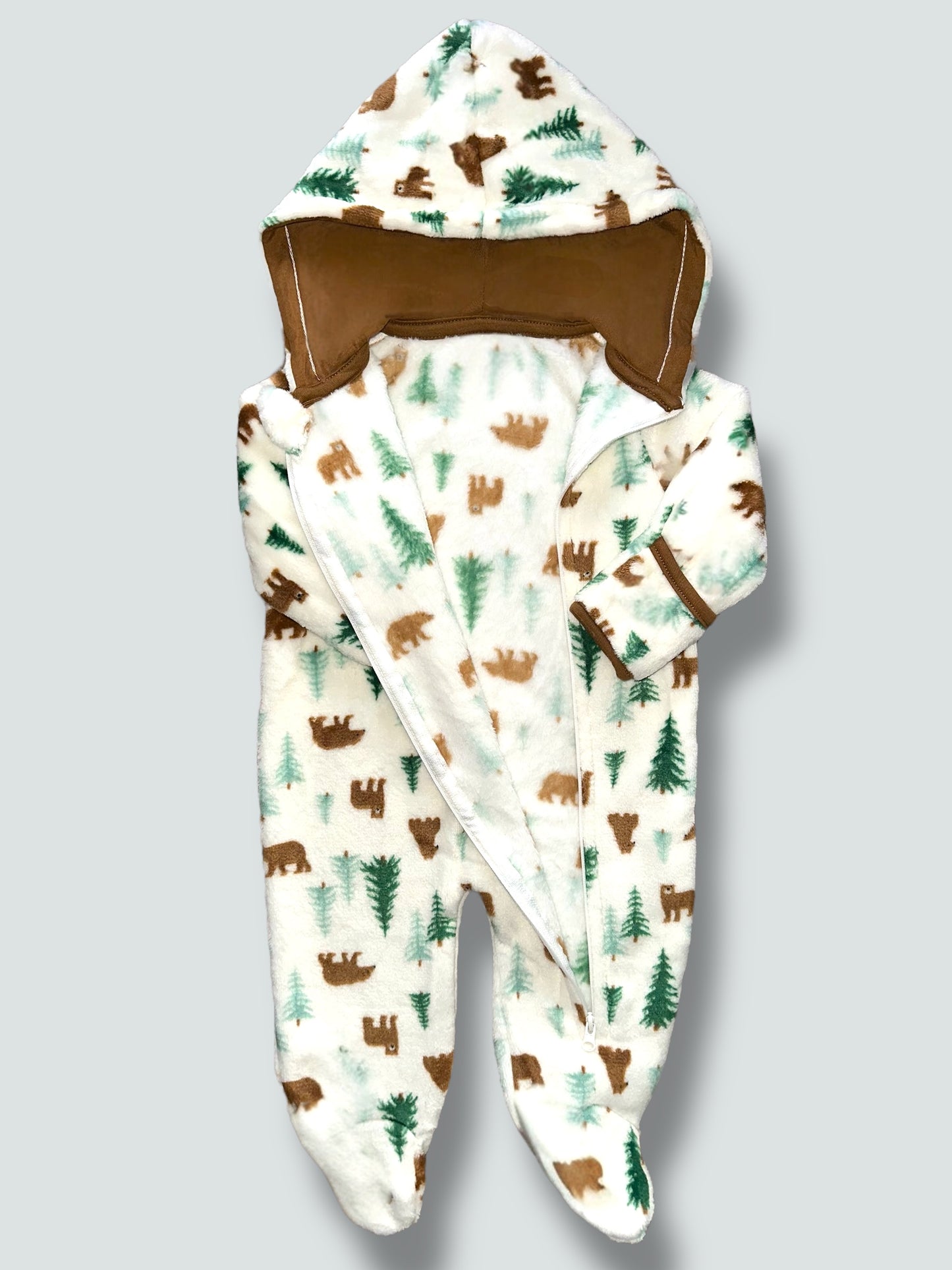 Boys Hooded Bodysuit
