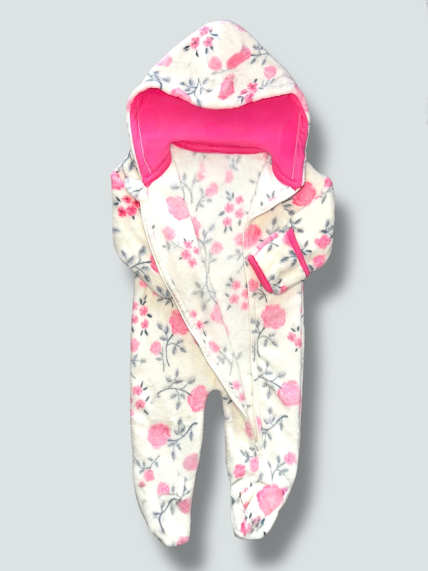 Girls Hooded Jumpsuit
