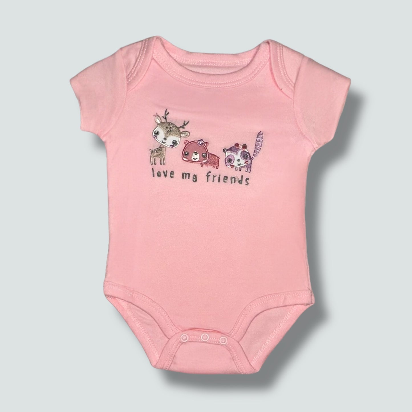 Girls 3 Pack Creeper