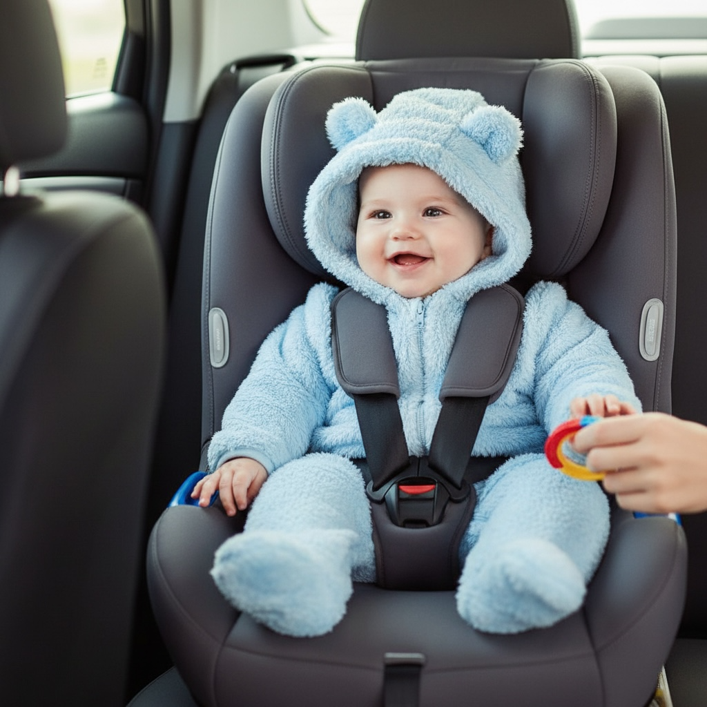 Boys Hooded Jumpsuit - Blue Star