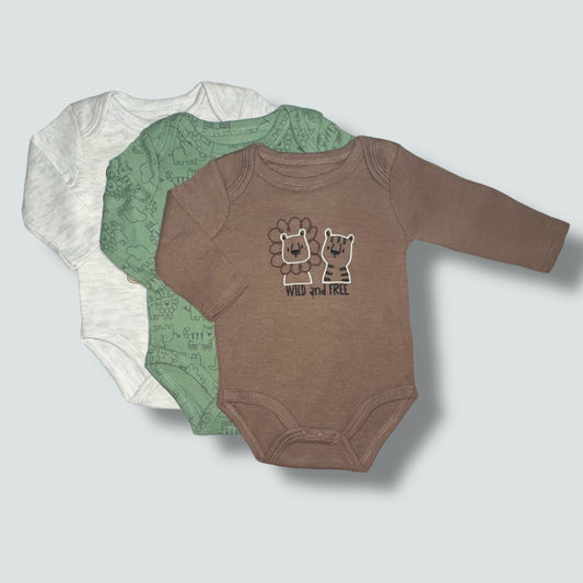 Boys 3 Pack Creeper