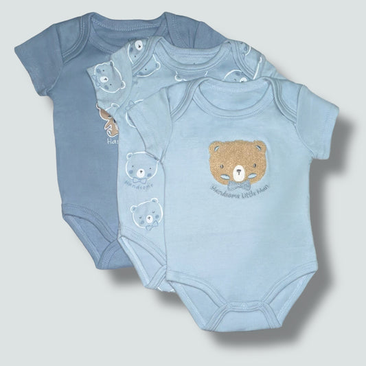 Boys 3 Pack Creeper