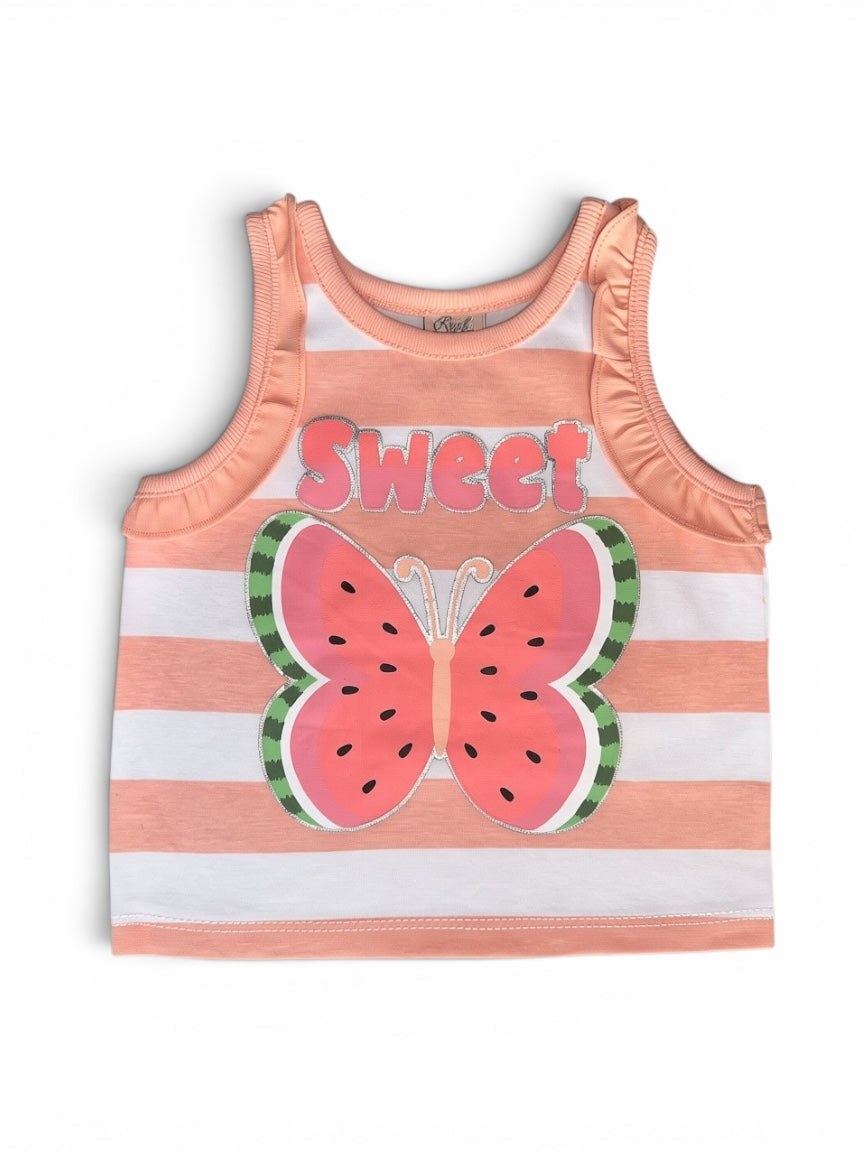 Real Love Toddler Girls Sleeveless Top & Shorts Set